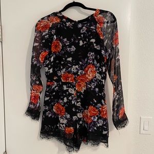Floral romper